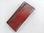 Premium Quality Brown Leather Wallet with Stylish Detailing - Image 4