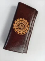 Premium Quality Brown Leather Wallet with Stylish - Image 2