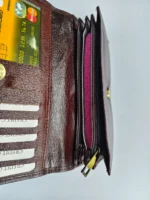 Premium Quality Brown Leather Wallet with Stylish - Image 4