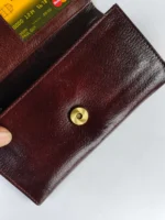 Premium Quality Brown Leather Wallet with Stylish - Image 6