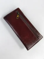 Premium Quality Brown Leather Wallet with Stylish - Image 5