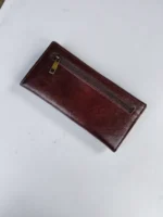 Premium Quality Brown Leather Wallet with Handicraft Stylish - Image 7