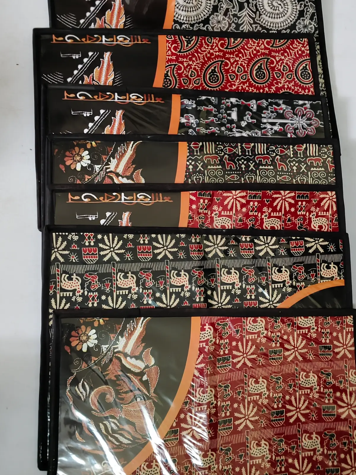 1000893026.webp Shantiniketan Handmade Document File Folder Fabric Print Wholesale - Image 1