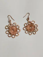 Pure Copper wire Earrings for Girls - Image 6