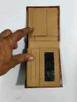 Handmade Pure Leather Wallet - Image 2