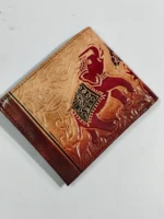 Handmade Pure Leather Wallet - Image 4