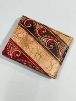 Shantiniketan Batik Design Leather Wallet