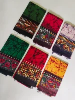 Pure 100% Cotton Kantha Stitch Hand Batik Blouse Material – Combo - Image 2