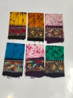 Pure Cotton Kantha Stitch Hand Batik Blouse Material – Combo - Image 4