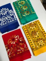 Cotton Wholesale Kantha Blouse Piece Cotton (4 pieces) - Image 3