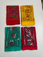 Cotton Kantha Stitch Blouse Piece Wholesale Price (Variation color-4 pieces) - Image 4