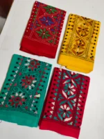 Cotton Kantha Stitch Blouse Piece Wholesale Price (Variation color-4 pieces) - Image 2