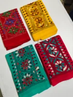Cotton Kantha Stitch Blouse Piece Wholesale Price (Variation color-4 pieces) - Image 3