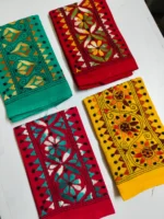 Cotton Kantha Work Blouse Pieces Wholesale price (4Piece) - Image 3