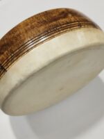 Hand Drum Percussion Dhapli – Goat Skin Cover Wooden Frame (Professional) - Image 3