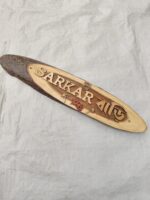 Wooden Carved Surname Name Plate (Sarkar Bari)