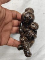 Handmade Terracotta Figurine – Sacred Maternal Embrace - Image 4
