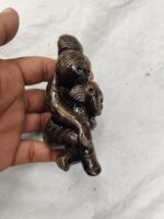 Handcrafted Terracotta Figurine – Divine Ganesha Embrace - Image 2