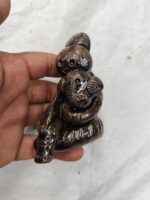 Handcrafted Terracotta Figurine – Divine Ganesha Embrace - Image 3