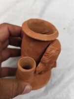 Handcrafted Terracotta Sculpture – Rabindranath Tagore Portrait - Image 5