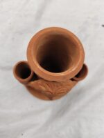 Handcrafted Terracotta Sculpture – Rabindranath Tagore Portrait - Image 7