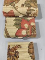 Handcrafted Bamboo Storage Boxes – Floral Print Design (Set of 3) - Image 5