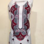 Cotton Embroidered fabric Mens Kurta