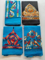 Kantha stitch Blouse piece (design and 4 colors) - Image 4