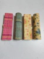 Handmade Bamboo Storage Box – Multicolor & Floral Designs (Set of 4)