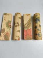 Handmade Bamboo Storage Box – Floral Printed Designs (Set of 4)