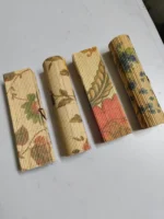 Handmade Bamboo Storage Box – Floral Printed Designs (Set of 4) - Image 3