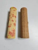 Handmade Bamboo Storage Case – Floral & Woven Designs (Set of 2)