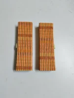 Handmade Bamboo Sushi Rolling Mats – Natural Striped Design (Set of 2) - Image 4