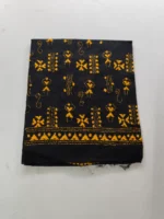 Kantha stitch Cotton Blouse piece For Women (black ) - Image 4