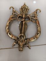 Handcrafted Dhokra Brass Mythological Figurine – Human‑Bull Fusion Design