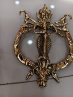 Handcrafted Dhokra Brass Mythological Figurine – Human‑Bull Fusion Design - Image 2