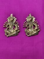 Handcrafted Brass Deity Figurines – Pair of Traditional Idols