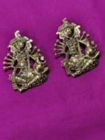 Handcrafted Brass Deity Figurines – Pair of Traditional Idols - Image 2