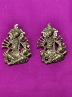Handcrafted Brass Deity Figurines – Pair of Traditional Idols - Image 4
