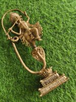 Handcrafted Dokra Brass Krishna Showpiece – Traditional Tribal Metal Art Décor - Image 3
