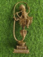 Handcrafted Dokra Brass Krishna Showpiece – Traditional Tribal Metal Art Décor - Image 6