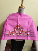 Handicraft Kantha Stitch Cotton Blouse Piece Material (Pink)