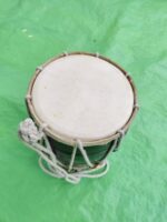 Handmade Wooden Dholak Drum – Traditional Indian Folk Musical Instrument - Image 4