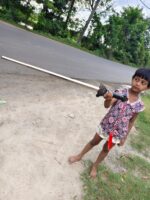 Metal Toy Sword (Talwar) – Traditional Handmade Kids’ Play Sword - Image 3