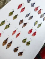 Handmade Leather Earrings Wholesale - Image 2