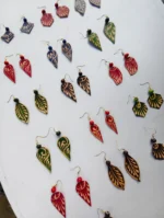 Handmade Leather Earrings Wholesale - Image 3
