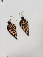 Leather Earrings for Women - Image 3