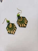 Leather Earrings for girls - Image 2