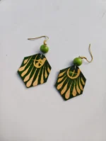 Leather Earrings for girls - Image 3