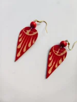 Leather Earrings for women and girls - Image 2